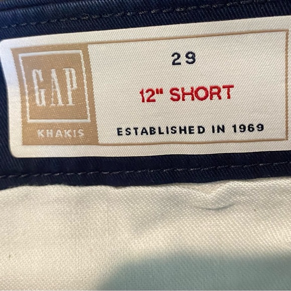 Gap Men’s navy 12 inch shorts - 29 waist - Picture 8 of 8